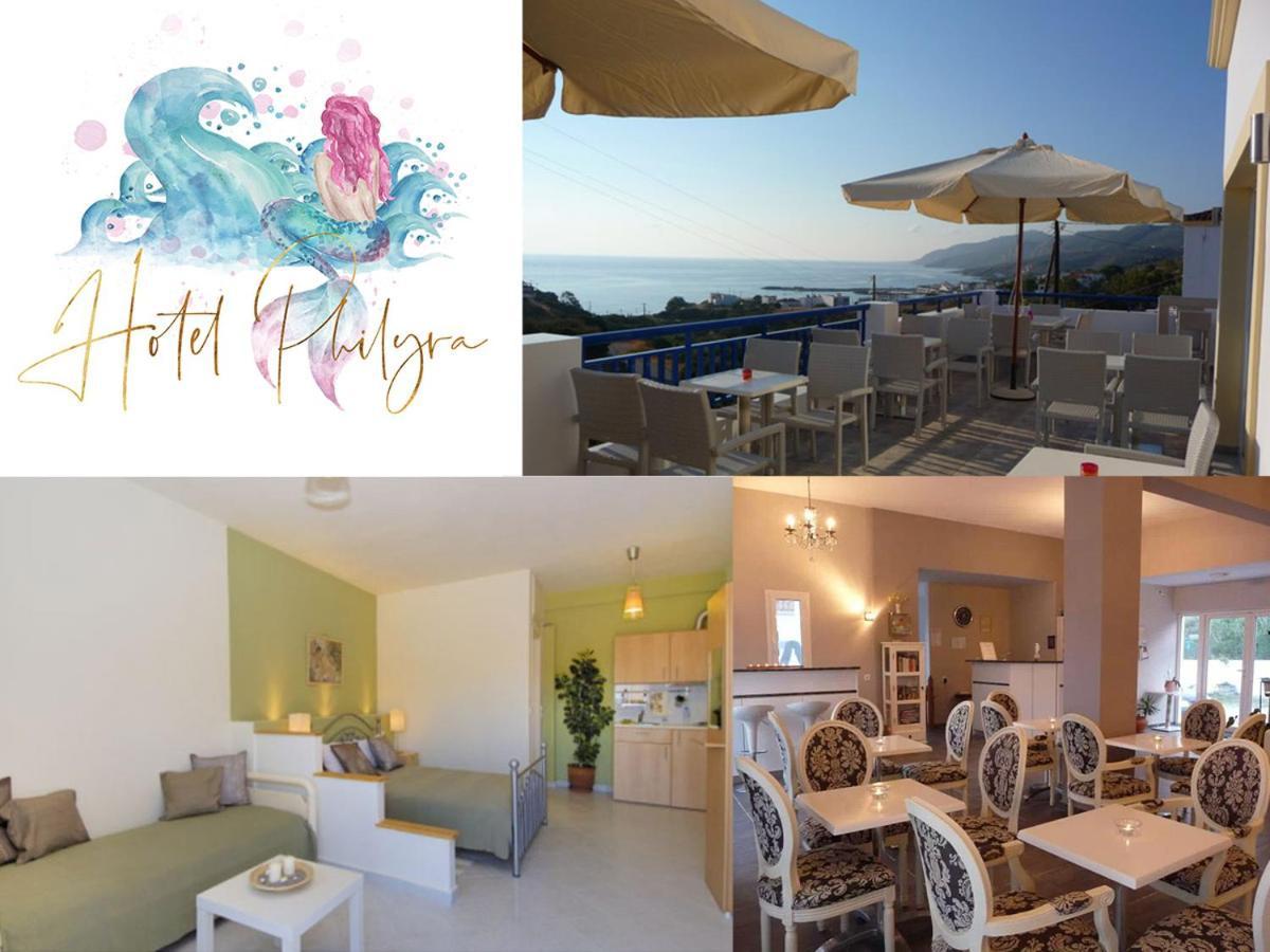 Philyra Appartments Agia Pelagia  Bagian luar foto